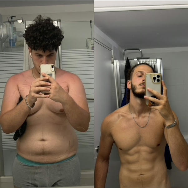 Ronnie before and after coaching
